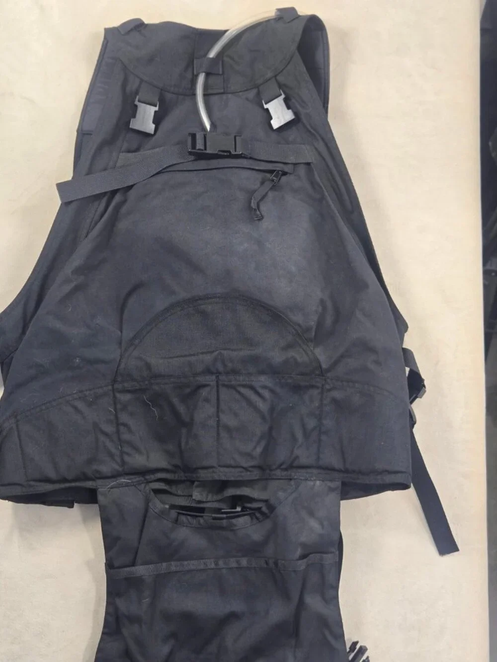 Vintage 2001 The North Face RTG Tactical Utility Hydration Vest Black Mens L Y2K